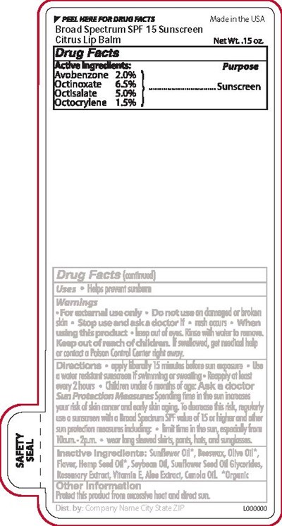 C10418 CITRUS PREMIUM SPF 15 BS LB